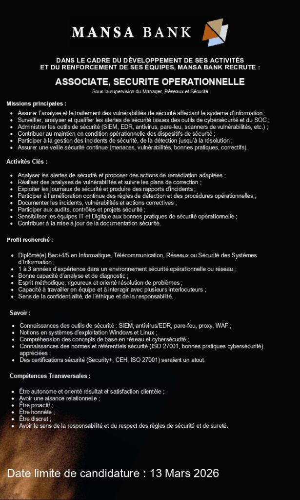 ASSOCIATE, SECURITE OPERATIONNELLE - MANSABANK_page-0001